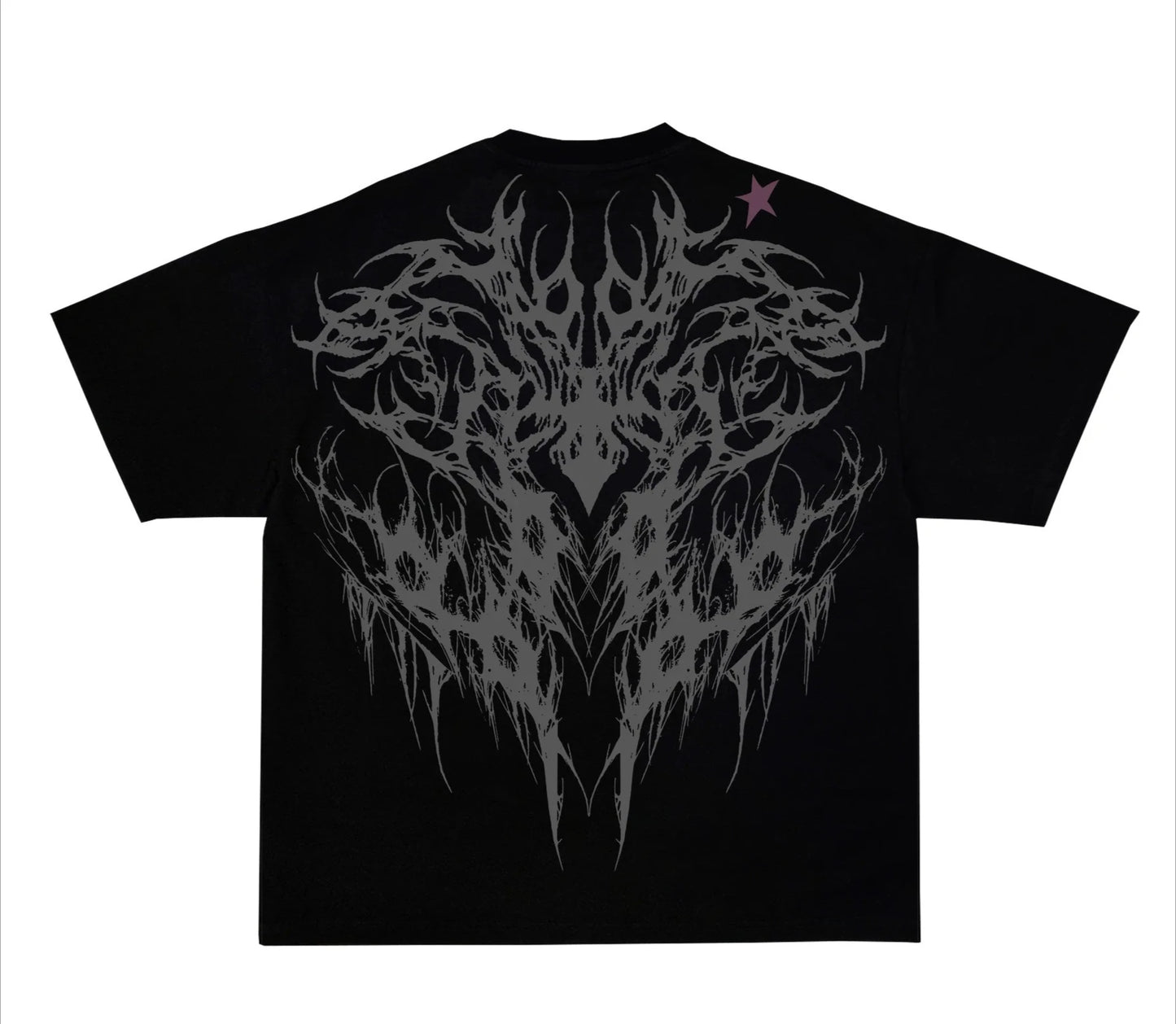 Men's Anime Graphic Oversized T-Shirt | Double-Sided Print 100% Cotton Streetwear Tee