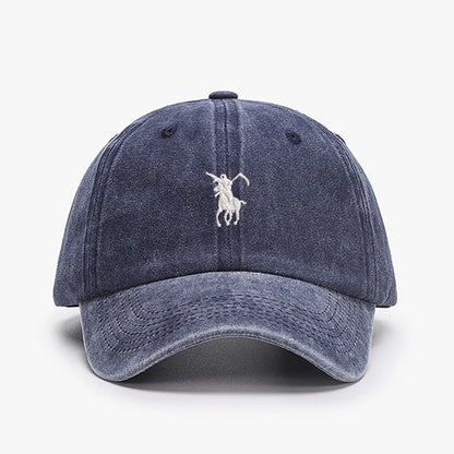 Unisex Embroidered Baseball Cap — Adjustable Cotton Dad Hat for Men & Women