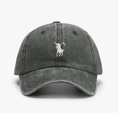 Unisex Embroidered Baseball Cap — Adjustable Cotton Dad Hat for Men & Women
