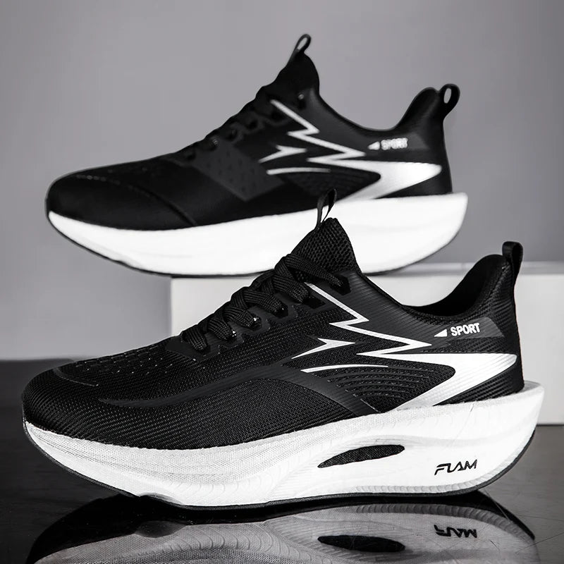 Unisex Air Cushion Running Sneakers — Breathable Lightweight Athletic Shoes for Men & Women