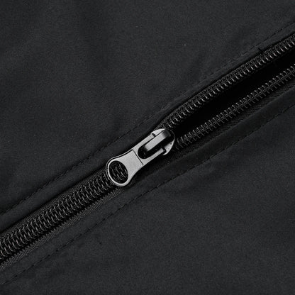 Men's Baseball Collar Jacket — Lightweight Zip-Up Casual Thin Coat