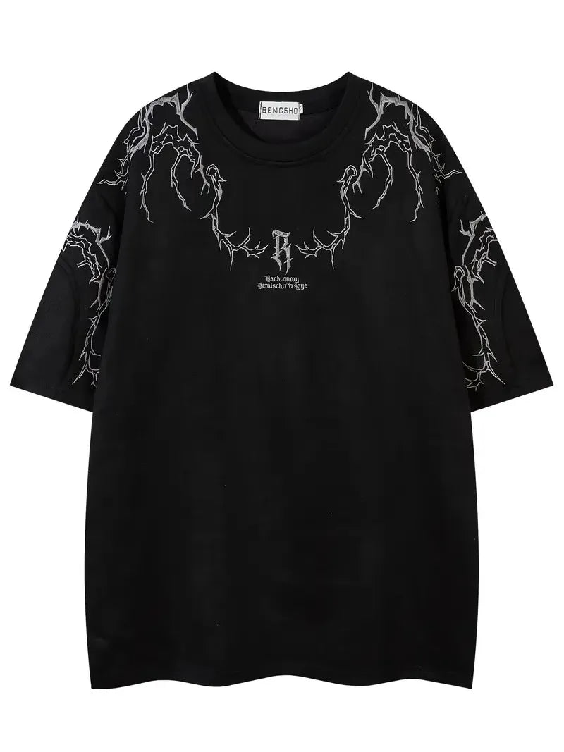 Men's 3D Print Street Fashion T-Shirt — Breathable Casual Summer Tee | 5 Colors XS–6XL