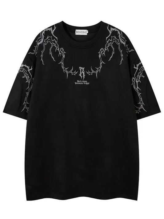 Men's 3D Print Street Fashion T-Shirt — Breathable Casual Summer Tee | 5 Colors XS–6XL
