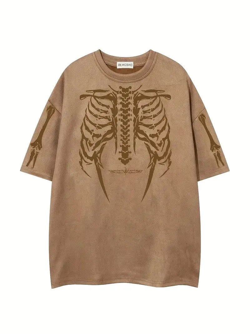 Men's 3D Print Street Fashion T-Shirt — Breathable Casual Summer Tee | 5 Colors XS–6XL