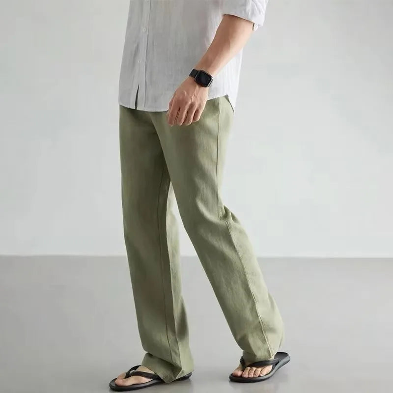 Men's Cotton Drawstring Jogger Sweatpants — Breathable Casual Streetwear Pants | 6 Colors S–XXL