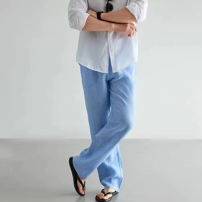 Men's Cotton Drawstring Jogger Sweatpants — Breathable Casual Streetwear Pants | 6 Colors S–XXL