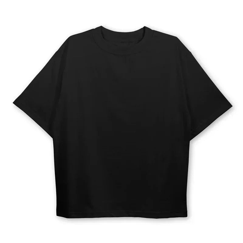 Men's Y2K Cyberpunk Gothic Graphic T-Shirt | Double-Sided Print Cotton Streetwear Tee