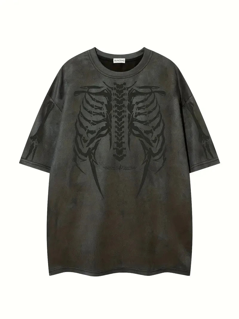 Men's 3D Print Street Fashion T-Shirt — Breathable Casual Summer Tee | 5 Colors XS–6XL