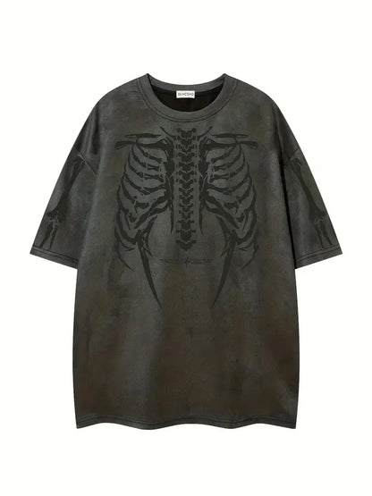 Men's 3D Print Street Fashion T-Shirt — Breathable Casual Summer Tee | 5 Colors XS–6XL