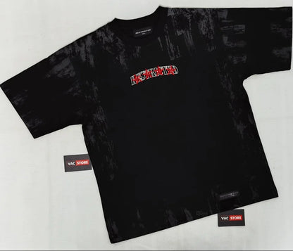 Men's Y2K Cyberpunk Gothic Graphic T-Shirt | Double-Sided Print Cotton Streetwear Tee