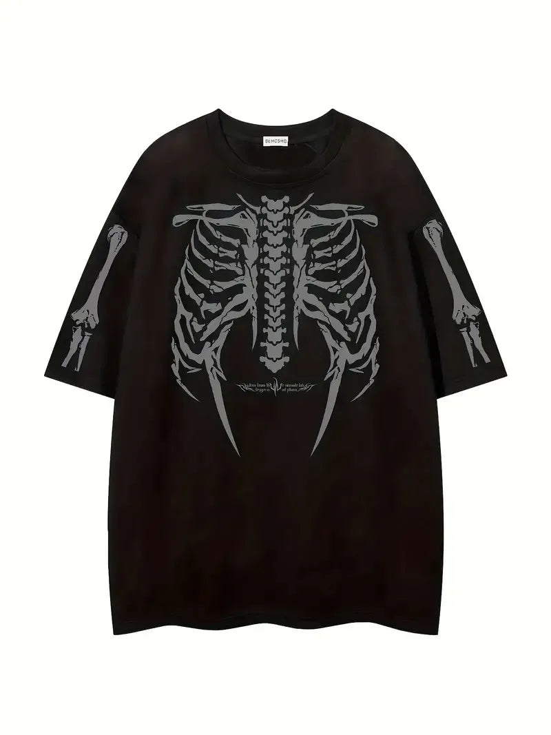 Men's 3D Print Street Fashion T-Shirt — Breathable Casual Summer Tee | 5 Colors XS–6XL