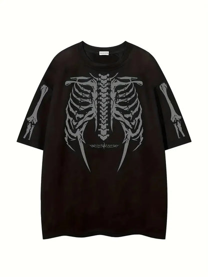 Men's 3D Print Street Fashion T-Shirt — Breathable Casual Summer Tee | 5 Colors XS–6XL