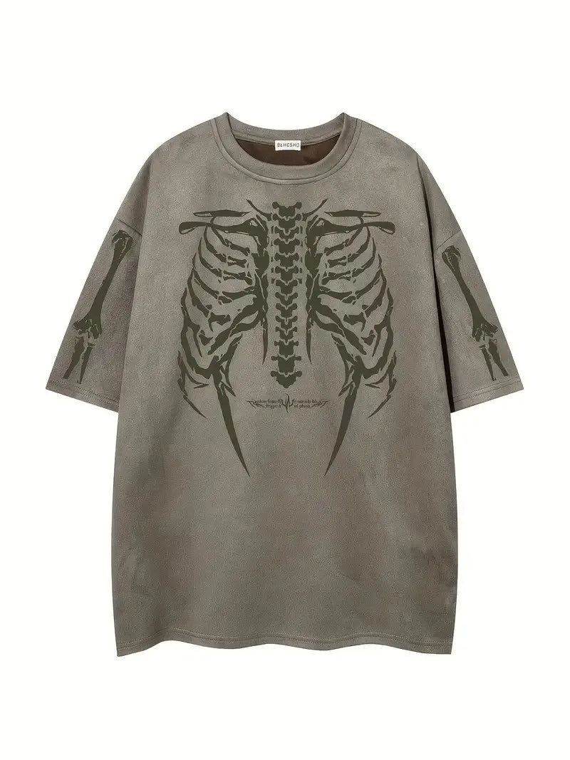 Men's 3D Print Street Fashion T-Shirt — Breathable Casual Summer Tee | 5 Colors XS–6XL