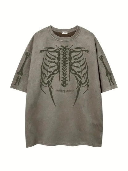 Men's 3D Print Street Fashion T-Shirt — Breathable Casual Summer Tee | 5 Colors XS–6XL