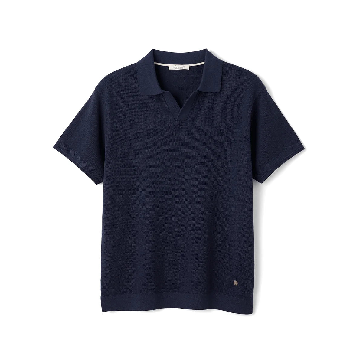 Men's 14G Fine Gauge Knitted Polo Shirt — Cotton Lyocell Blend Breathable Loose Fit Summer Top | 4 Colors S–XXXL